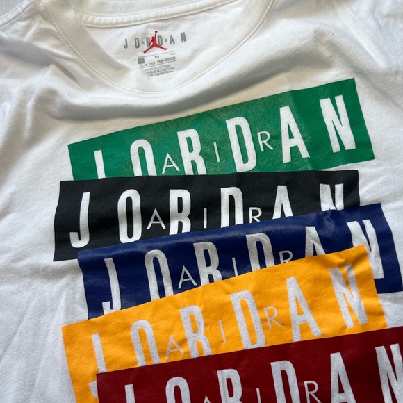 New Nike Air Jordan Kids Basketball T Shirt - Picture 3 of 5